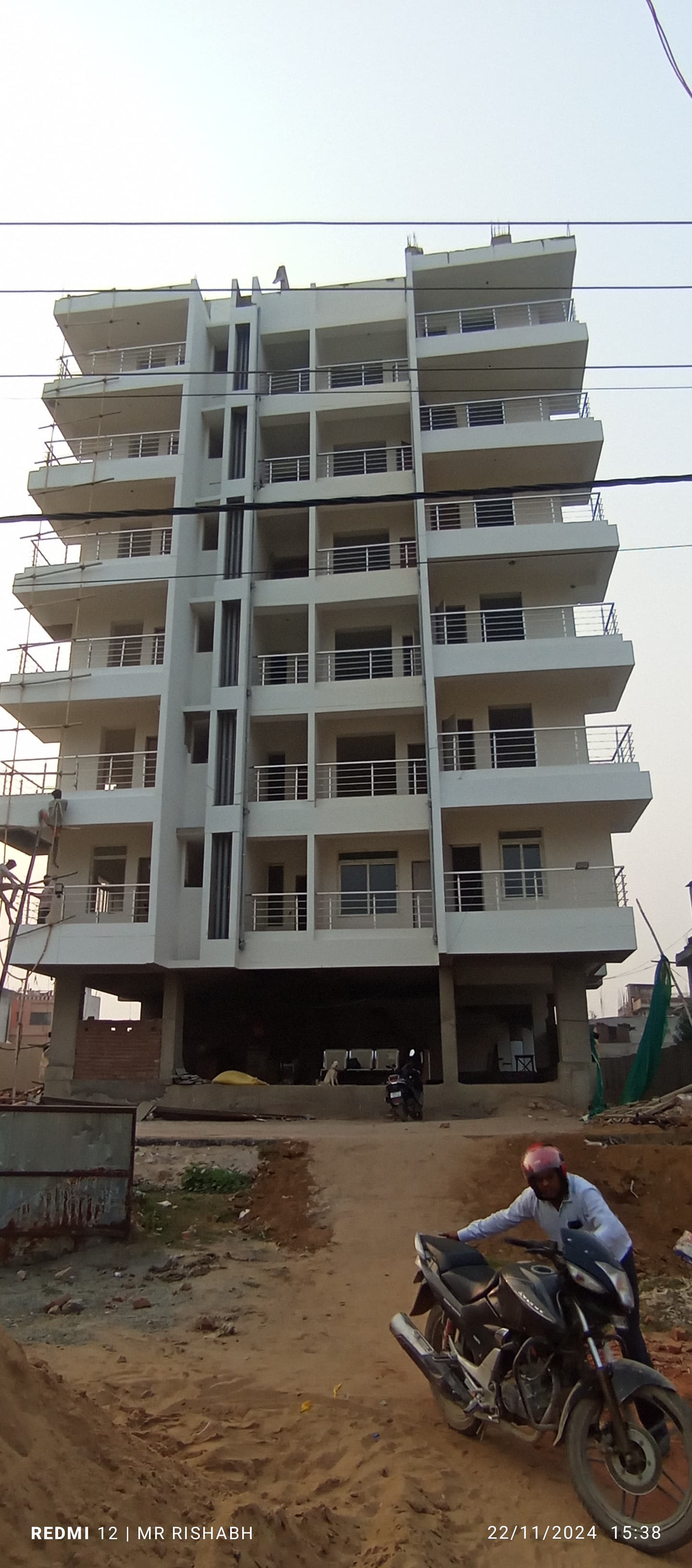 Asha Kiran Enclave Construction Progress